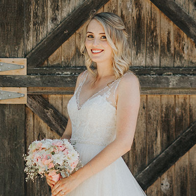Bridal Hair Styling by Pacific Peony Hair Studio - Sooke BC