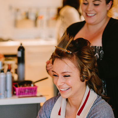 Bridal Hair Styling by Pacific Peony Hair Studio - Sooke BC
