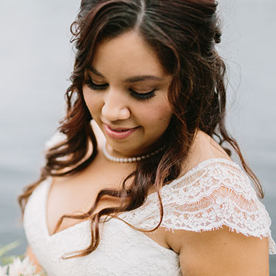 Wedding Hair Styling by Pacific Peony Hair Studio - Sooke BC